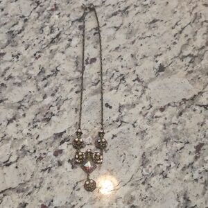 Sweet Romance Iridescent Crystal Necklace